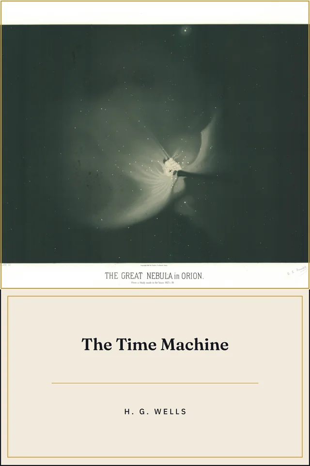 Cover for The Time Machine by H. G. Wells